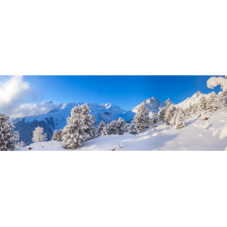 Le vallon de l'Orgère avec l'Aiguille Doran